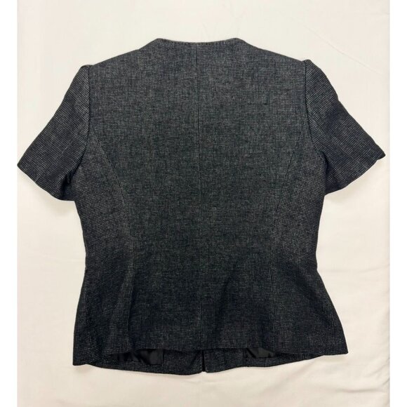 Anne Klein blazer-style jacket|Smoky Blue-Gray| size 6 - Picture 13 of 16